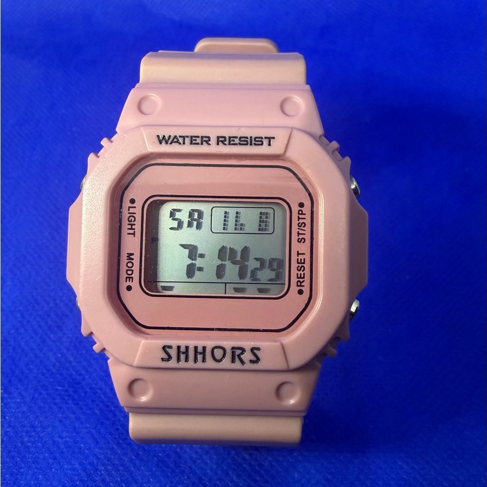 Pink Digital Watch